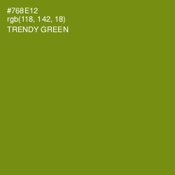 #768E12 - Trendy Green Color Image